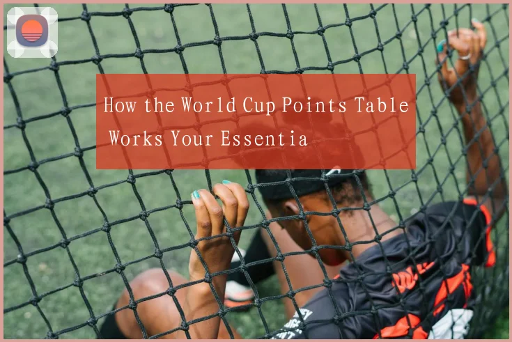 How the World Cup Points Table Works Your Essentia